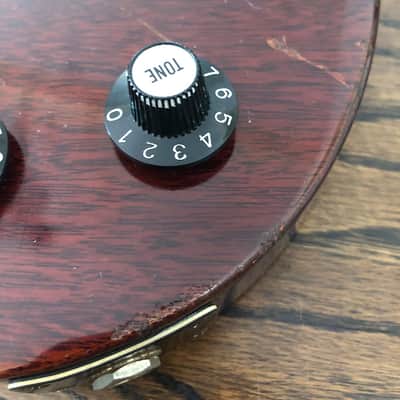 Gibson Left Handed EB-0 1971 Cherry Red with Gibson Gig Bag image 9