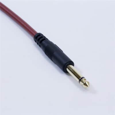 Noah'sark PASSGO RED TS PHONE Cable (L-shaped) (1.5m) (PASSGO Red) (Line Cable/Guitar Cable/Instrument Cable) (L-shaped Phone-Phone) (6.3 (2-pole) - 6.3 (2-pole), L-shaped - Straight) (Made in Japan) image 4
