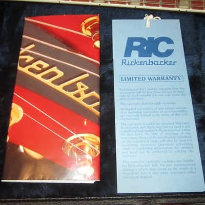 1988 Rickenbacker Roger McGuinn 370/12 RM Fireglo image 3