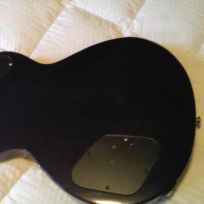 Agile Fretless Guitar Singlecut LP project-Blackburst w/ vintage caps-Final price-Epiphone Probucker image 10