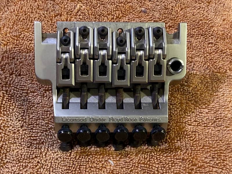 Ibanez Edge Original Locking Tremolo Bridge Brushed Chrome image 1