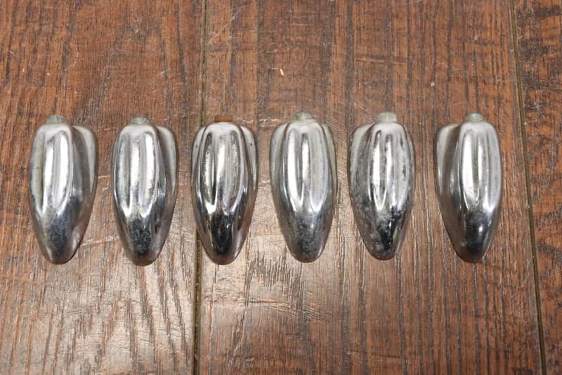 Unbranded Chrome Tom Drum Lugs 6pk #15 image 1