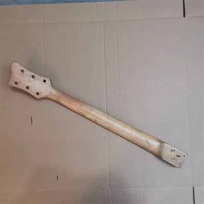 DIY Project Guitar Maple Neck with Rosewood Fretboard, Black Headstock image 2
