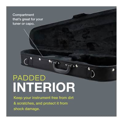Knox Gear Ukulele Padded Protective Carrying Case (Soprano) image 7