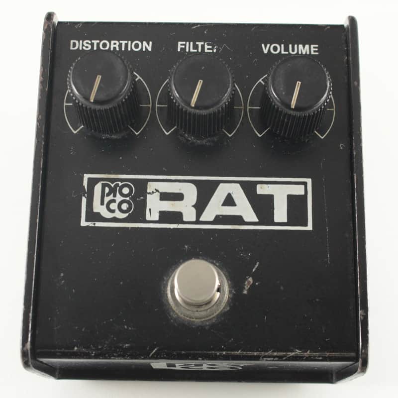 PROCO RAT Black Face LM308N 87 [SN RT-077720] [05/22] | Reverb