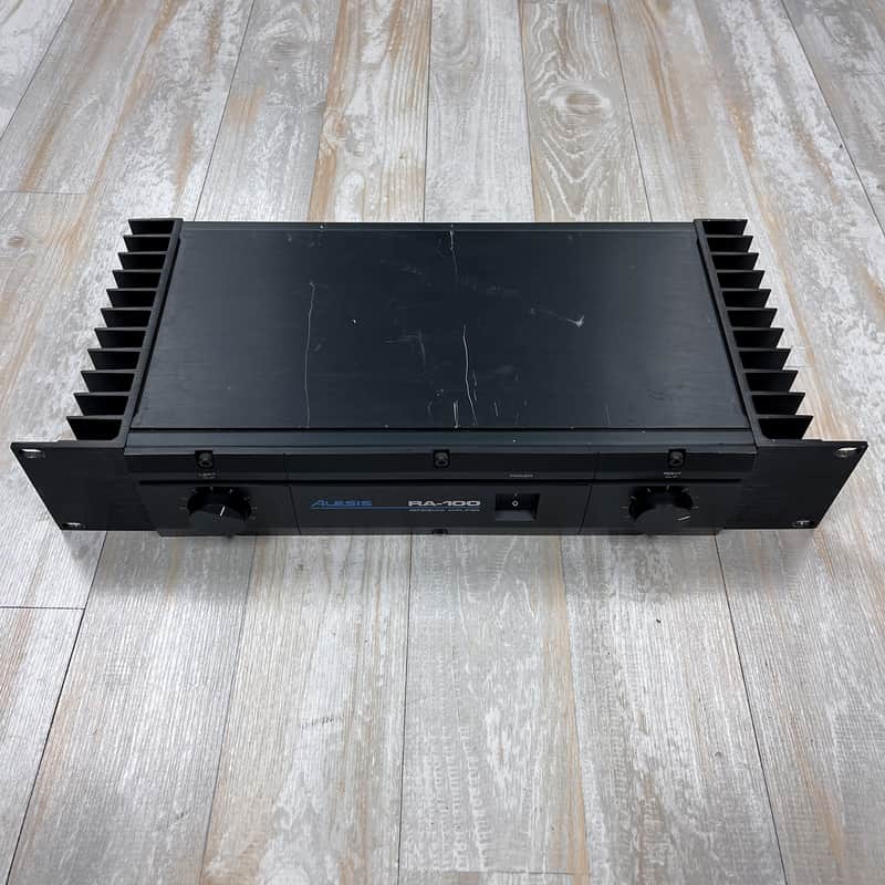 1997 Alesis RA-100 Reference Amplifier image 1
