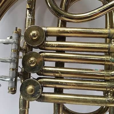 Continental Colonial Single French Horn, with case, Good playing condition, USA image 16