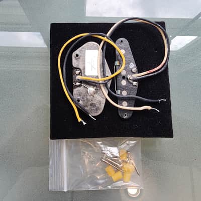 Fender 099-2109-000 Custom Shop ’51 Nocaster Pickup Set 2010s - Chrome / Black image 4