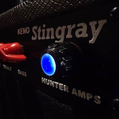 Hunter Amplifiers - Stingray - 4-watt Tube Combo - 8" Speaker - Red Snakeskin image 7
