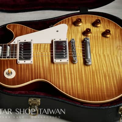 1998 Gibson Custom Shop YCS Yamano 1958 Les Paul Reissue with AAAA Killer Top image 4