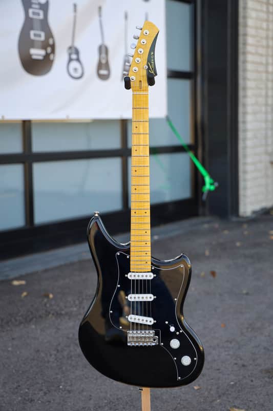 Kauer Guitars Custom David Gilmour Inspired Electroliner - Black image 1