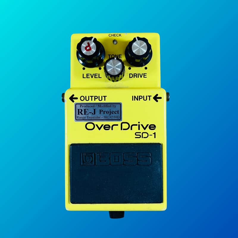 Boss SD-1 Super Overdrive w/ Analogman Mod image 1