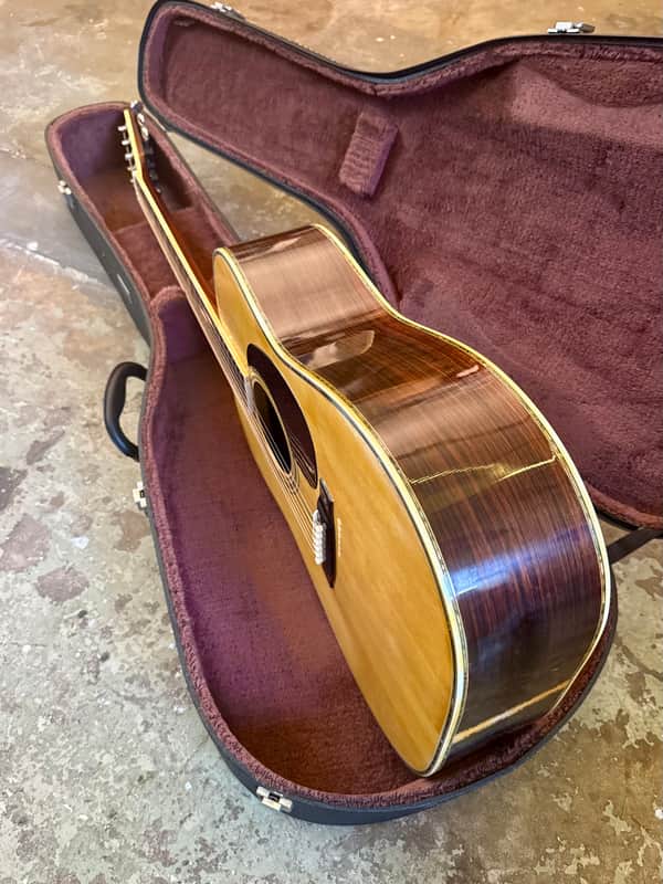 Imperial Koga Folk western acoustic guitar 1970's rosewood
