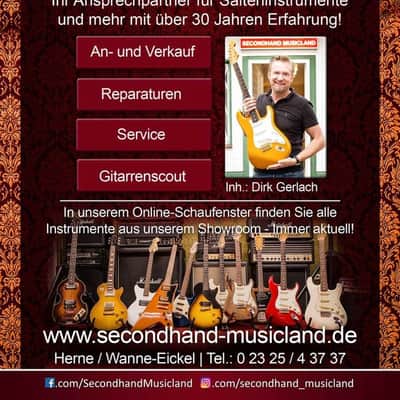 Fender Fender Rumble Bass Custom Shop blond FULLSTACK EX - ROD ( die Ärzte ) - weiss image 14