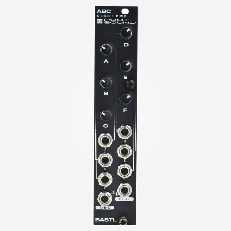 Bastl Instruments ABC (Black Panel) Eurorack Mixer Module image 1