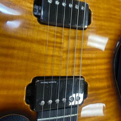Godin & Roland Godin LGX + Roland VG 88 Roland VG 88 guitar system and a Godin LGX guitar including hard showcase. All works perfectly all in great condition. - Cognac burst image 5