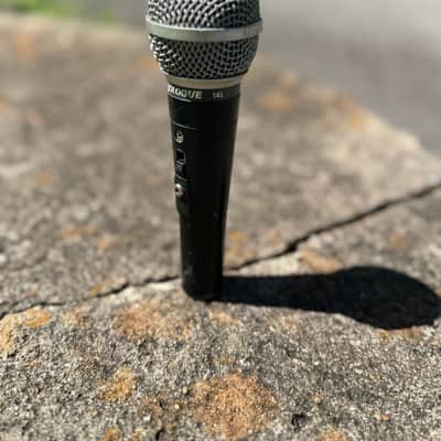 Vintage Shure Prologue 14L Low Impedence Dynamic Microphone Black & Silver with Switch - Great for Recording Studio Talkback Mic 1980s 1990s image 3