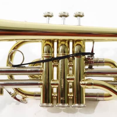Bach Model 184ML Stradivarius Shepherd's Crook Cornet SN 768694 OPEN BOX image 5