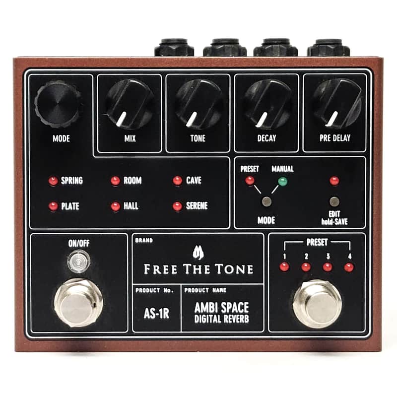 Free The Tone AS-1R AMBI SPACE Digital Reverb