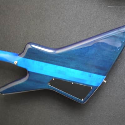 Alembic Exploiter Shaped Electrum 1984 Sapphire Blue Transparent image 4