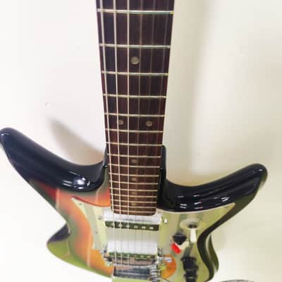 Teisco ET 230 Sharkfin 1967 Sunburst finish Excellent condition image 11