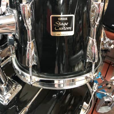 Yamaha Stage Custom Drum Kit (Mid ‘90s) - Black image 3
