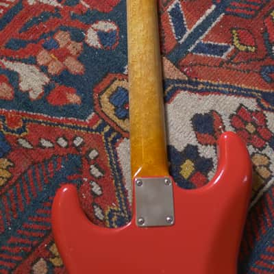 MB Guitars 62-S  2024 - Fiesta Red Hardtail image 20