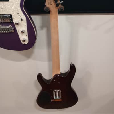 Ibanez S670QM Electric Guitar - Dragon Eye Burst image 2