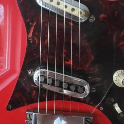 Framus 5/155 Strato Super 1965 – German Vintage - Professionally Serviced – Candy Apple Red image 4