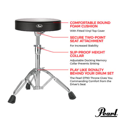 Pearl D-790 Drum Throne image 5