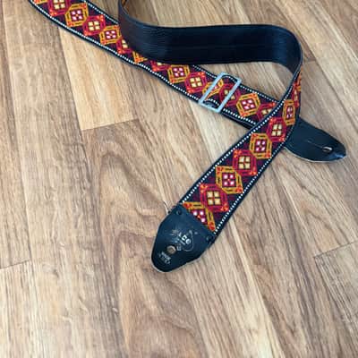 Immagine Ace Vintage Red/Orange Honeycomb Strap 1960s - 6