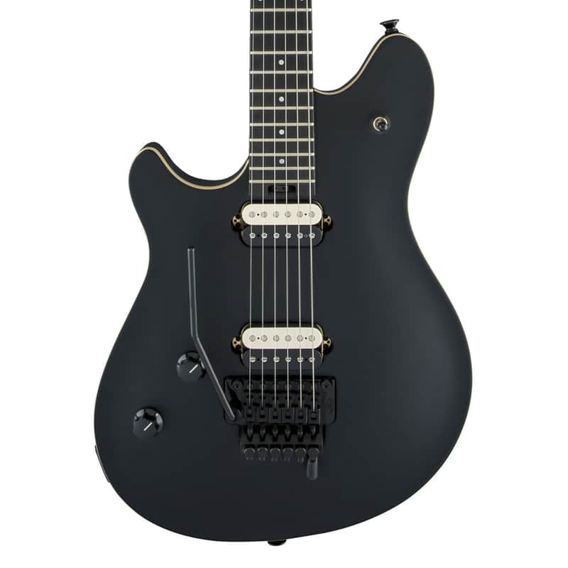 Used EVH Wolfgang Special Left Handed Guitar - Stealth Black w/Ebony FB image 1