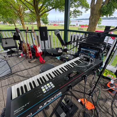 Roland Juno DS61 Synthesizer 2018 - Present - Black