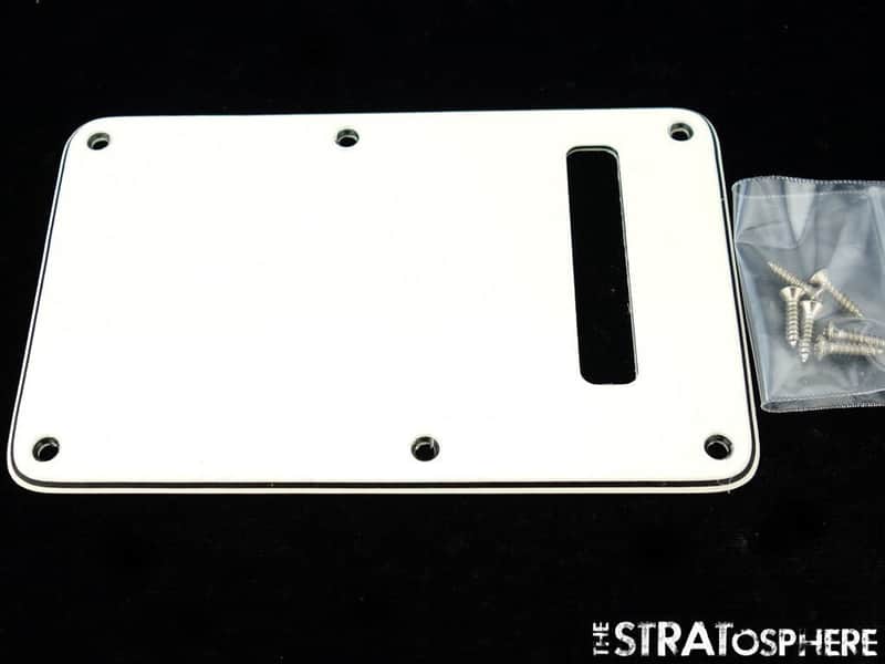 Fender Player II Stratocaster Series, TREMOLO COVER, Strat Cover, Parchment image 1