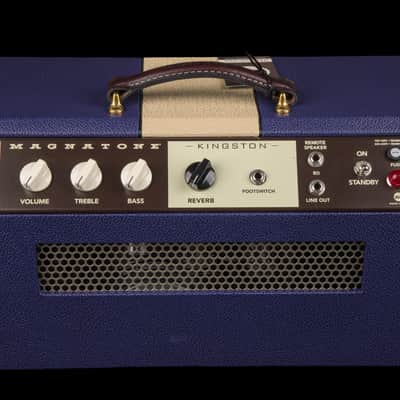 Magnatone Eddie's Exclusive Kingston 1x12 Combo - Plum & Vanilla Bronco #9164 image 5