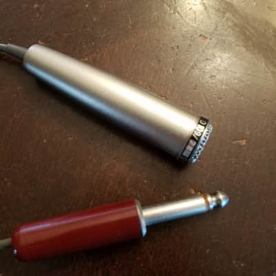AKG D109 Lavalier Dynamic Microphone Omni 200 Ohm 1960s - Satin chrome image 8