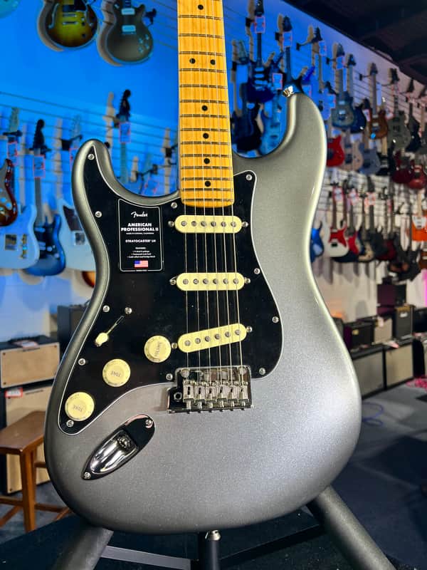 Fender American Professional II Stratocaster Left handed Mercury Maple Fingerboard - Get Plek'd Free!! 436 image 1