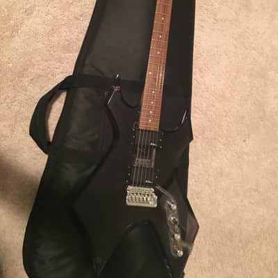 BC Rich Warlock Acrylic platinum series 1990s Black / Chrome image 1