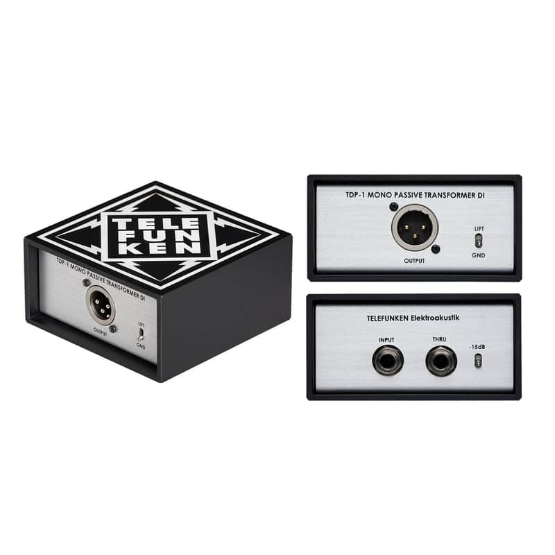 Telefunken TDP-1 Passive Mono DI Box image 2