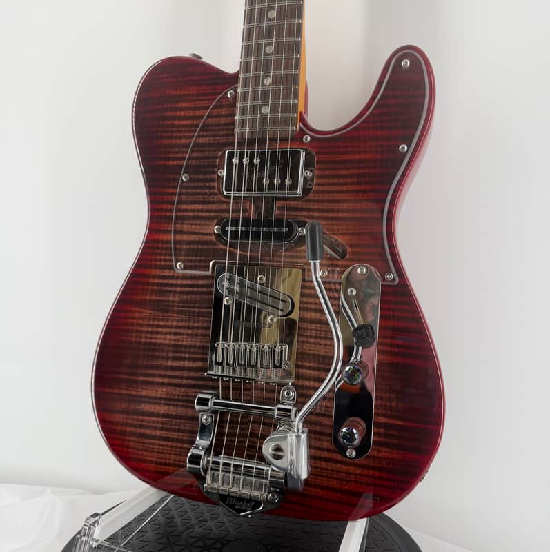 Fender American Ultra Telecaster Plus Top 2022 - Umbra Burst - Pro Luthier Modified!