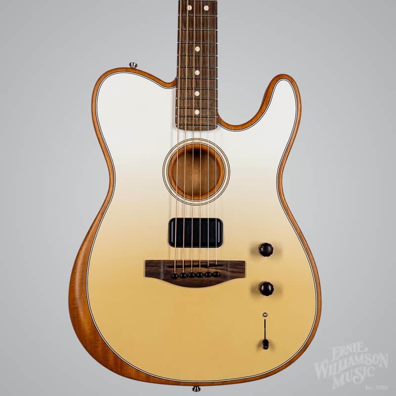 Finneas Acoustasonic Telecaster, Rosewood Fingerboard, Cappuccino Fade - USED image 1