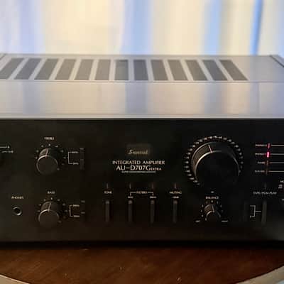 πΆβ¨ Sansui AU-D707G Extra Integrated Amplifier w/ Wood Cabinet (100V JDM) + Step-Down Transformer β Serviced, Fully Tested, Plug-and-Play image 3