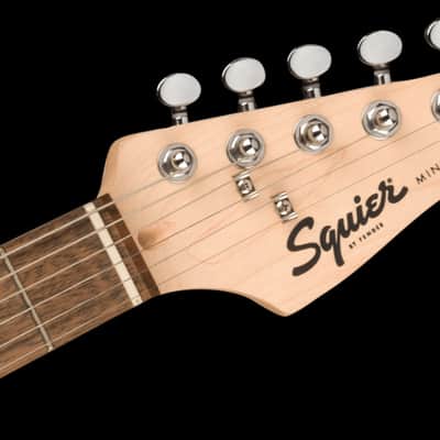 Fender Squier Mini Stratocaster Shell Pink Short-Scale Electric Guitar Bild 5