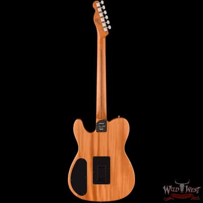 Fender FINNEAS Signature Acoustasonic Player Telecaster Rosewood Fingerboard Cappuccino Fade 5.00 LBS with Deluxe Gig Bag image 3