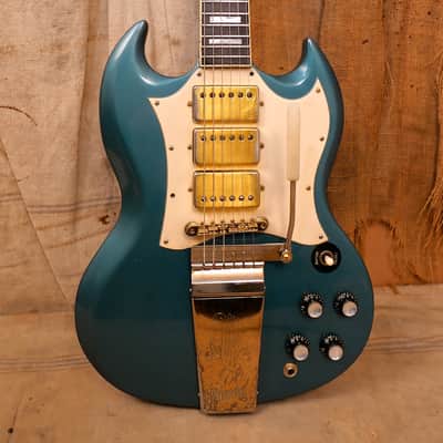 Gibson SG Custom 1969 Pelham Blue - Refin image 2