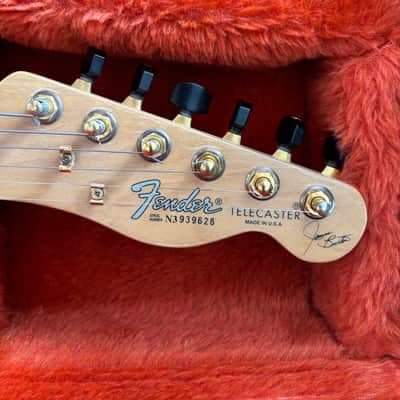 Fender James Burton US Signature Telecaster 1990 - 2006 - Black with Gold Paisley image 5