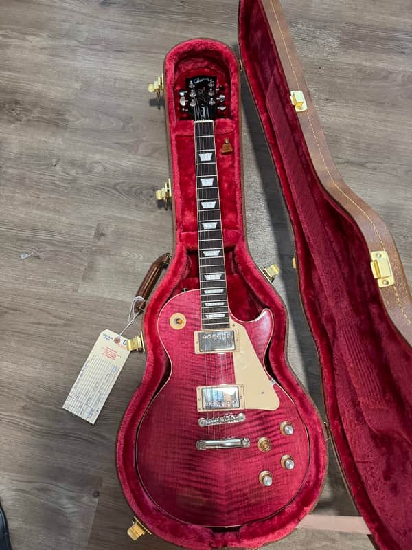 Gibson Les Paul Standard 60s Custom Color, Translucent Fuchsia image 1