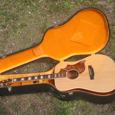 1976 Jagard Hummingbird Model GB-300HN MIJ by Terada Gakki+Hard Case image 1