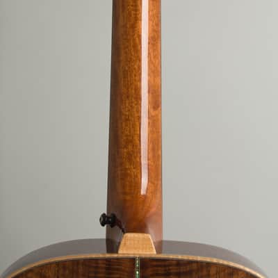 Circle Strings  A-1 10 String Acoustic Flat Top Guitar (2018), ser. #119, original molded white plastic hard shell case. image 9