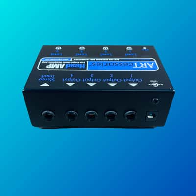 ART Headamp 4 8 Output Stereo Headphone Amplifier image 2